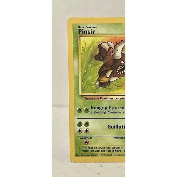 Pokémon Pinsir‎ Jungle 25/64 Regular Unlimited Rare 1999 Vintage NM - Picture 2 of 6